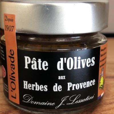 Pâte d'olives aux herbes de provence